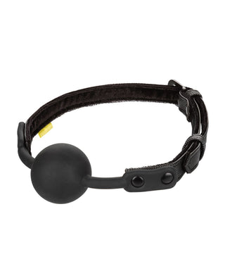 1.5" Silicone Ball Gag Gag with Vegan Adjustable Buckle Strap