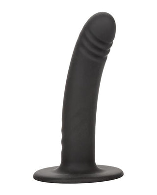 Infinity Ridged Angled Harness Compatible Silicone Suction Cup Dildo