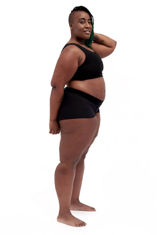 Origami Half Chest Binder for Everyday Compression with Flexible Fit