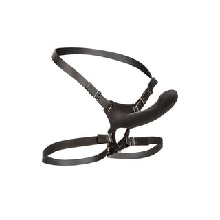 Penetration Pal Vibrating Silicone Strap-On Set with Double Penetration Option