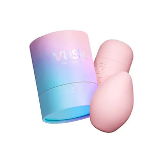 Rosie Cheeks Waterproof Palm-Sized Silicone Rechargeable Vibrator with Travel Case