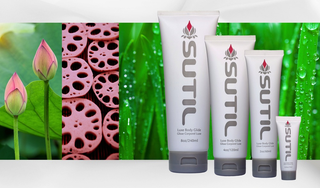 Sutil Water-Based Vegan Long-Lasting, pH-Balanced Gel Personal Lubricant