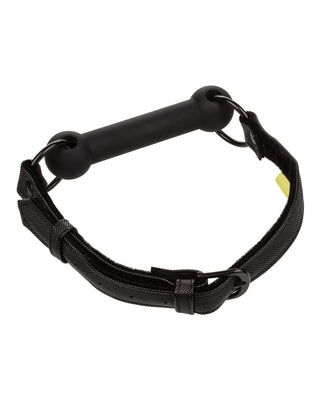 Bar Style Bit Gag Vegan BDSM Gag with Adjustable Soft Straps and Secure Fit