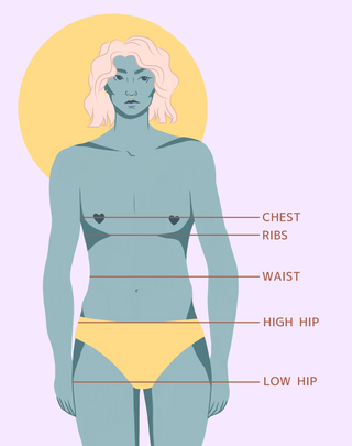 Origami Half Chest Binder for Everyday Compression with Flexible Fit