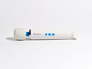 Magic Wand Mini Cordless Rechargeable Vibrator with Silicone Head