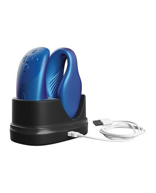 Chorus Wearable Adjustable App-Controlled Couples Vibrator with Squeeze Control Remote