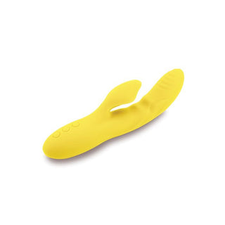 Warm & Sunny Mid-Sized Rechargeable Heated Vibrator with Internal and External Vibration