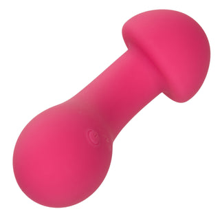 Magic Mushroom Curved Mini Wand Vibrator for Internal and External Stimulation