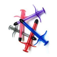 Lube Shooter Targeted Personal Lubricant Applicator Syringe