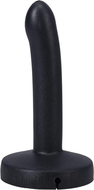 Pop Slim Squishy Ejaculating Strap-On Dildo with Tubing and Syringe Set