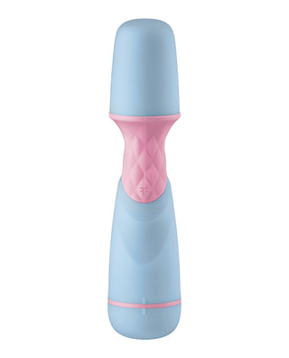 Rhythm Powerful Battery-Operated Mini Wand Vibrator with Easy One-Button Control