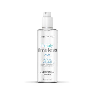 Timeless Aqua Jelle 4oz Hydrating Water-Based Personal Lube with Skin-Nourishing Ingredients
