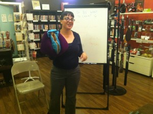 Co-Owner Molly Adler teaching during one of our classes.