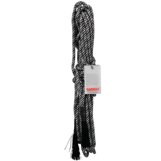 Elegant 30 Ft Bondage Rope Braided Silver/ Onyx