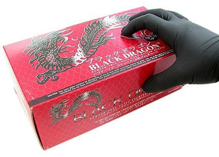 Black Powder-Free Latex Gloves for Intimate Play and Safer Sex – 12 Pack X-Small