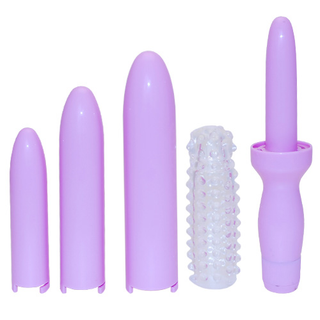 Delightful Vibrating Vaginal Dilator & Pelvic Floor Trainer Kit with Interchangeable Sizes