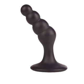 Gear Shift Silicone Beaded Prostate Probe with Suction Base