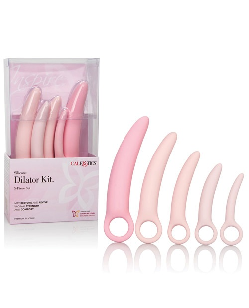 Inspire Flexible & Ergonomic Silicone Vaginal Dilator Set with Finger –  Self Serve Toys