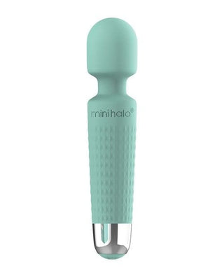 Mini Halo Green Vibrator Waterproof Wand Massager with Flexible Neck