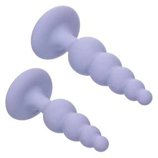 Gemstone Dreams Beginner-Friendly Silicone Plugs with Beaded Ridges