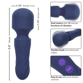 Prince Charming Compact and Cute Silicone Rechargeable Wand With Power