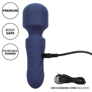 Prince Charming Compact and Cute Silicone Rechargeable Wand With Power