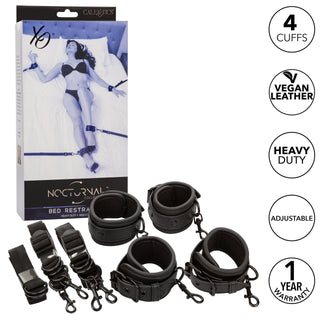 Nightshade Discreet And Versatile Bed Bondage Kit
