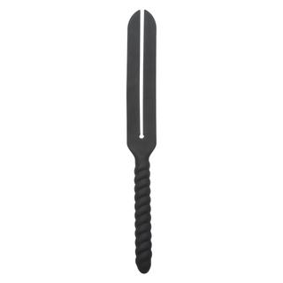 Silicone Split Tongue Tawse Versatile Impact Toy with Insertable Handle