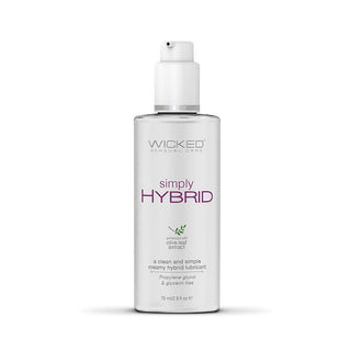 Simply Hybrid Long-Lasting Water and Silicone Lube Blend 