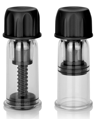 Super Suckers Adjustable Twist-Top Suction Cups for Nipple and Body Play