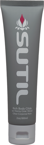 Sutil Rich Water-Based Ultra-Thick Long-Lasting Silicone Like Feel pH-Balanced Gel Lubricant 2oz