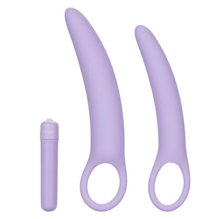 Vital Curves Silicone Dilators with Removable Vibrating Stimulator