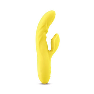 Warm & Sunny Mid-Sized Rechargeable Heated Vibrator with Internal and External Vibration
