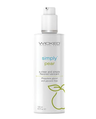 Wicked Sensual Care Pear Flavored Vegan Water-Based Lubricant 