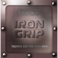 CAUTION WEAR IRON GRIP x 3