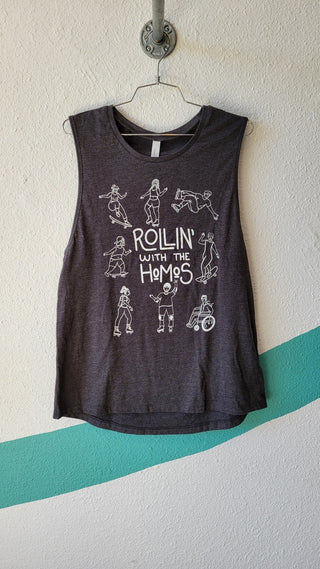 ROLLIN' WITH THE HOMOS MUSCLE TANK