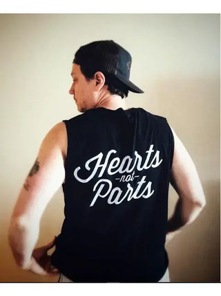 HEARTS NOT PARTS TANK TOP