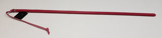 LEATHER WRAPPED CANE -Fuchsia