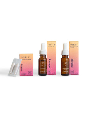 Foria Quickie Kit CBD Intimacy Sampler