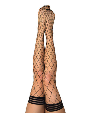 MICHELLE FISHNET THIGH HIGH