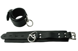 LEATHER LINED LOCKING ANKLE RESTRAINTS