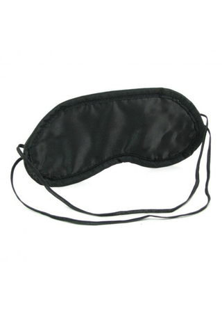 SATIN BLINDFOLD BLACK