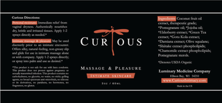 CURIOUS MASSAGE & PLAY TRYST  SIZE