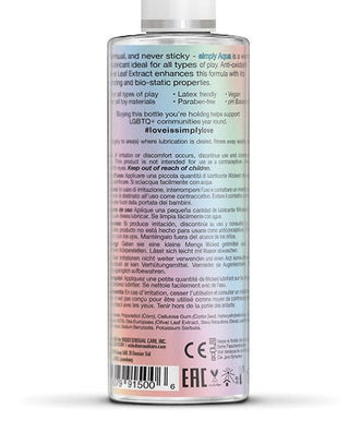 SIMPLY AQUA LUBE 4oz