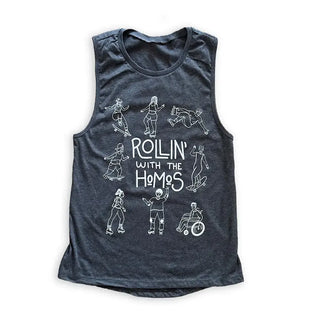 ROLLIN' WITH THE HOMOS MUSCLE TANK