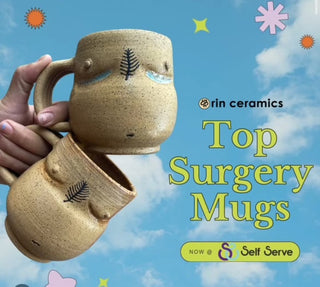 HANDMADE TOP SURGERY FUND MUG