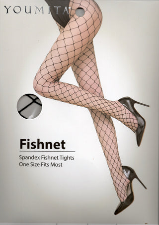 Large Gauge Spandex Fishnet Tights