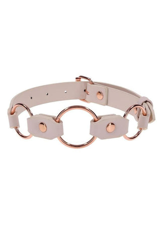 Peachy Ring Day Collar For Everyday BDSM Fashion