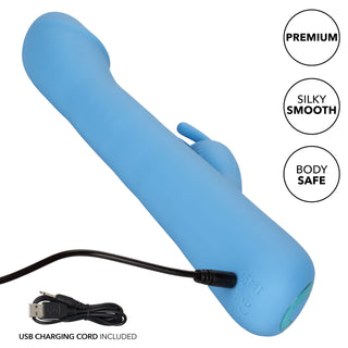 Rotating Rabbit XL Rechargeable Waterproof Dual Stimulator