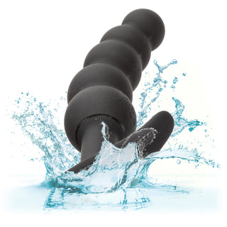 X5 SLIM CURVED AND BEADED VIBRATING ANAL PLUG (PROSTATE-FRIENDLY)